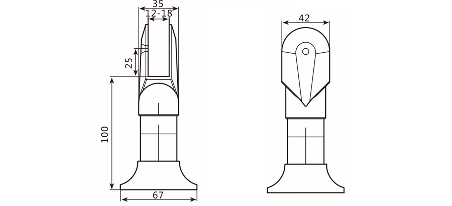 脚座 Support Leg